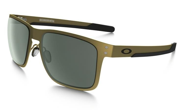 Oakley Okulary HOLBROOK™ METAL Gold Satin / Dark Gray OO4123-08
