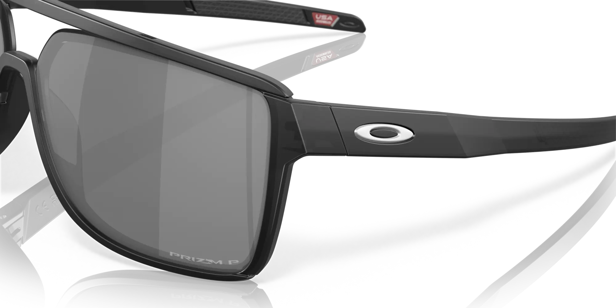Oakley Sunglasses Castel Matte Black Ink, Prizm Black PolarizedOO9147-02