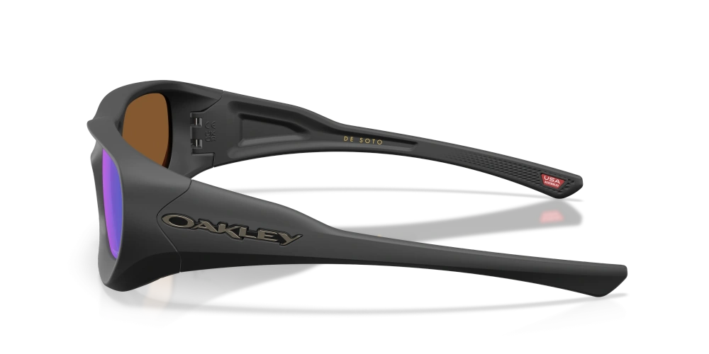 Oakley Okulary przeciwsłoneczne DE SOTO Black Suede/Prizm Violet OO9494-08