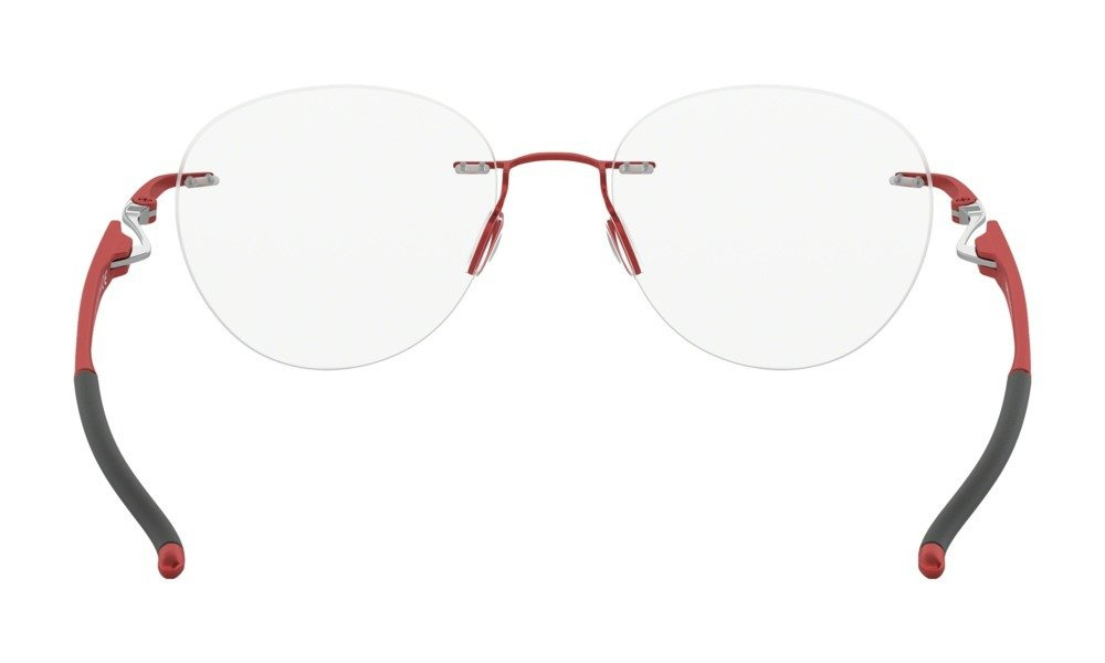 Oakley Optical Frame DRILL PRESS Satin Brick Red/Clear OX5143-04