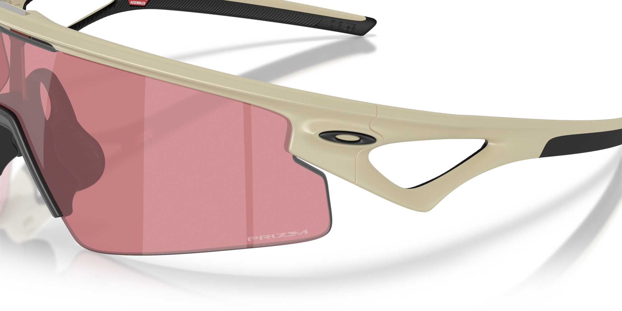 Oakley Okulary przeciwsłoneczne SPHAERA STRIKE Matte Sand / Prizm Dark Golf OO9531-07