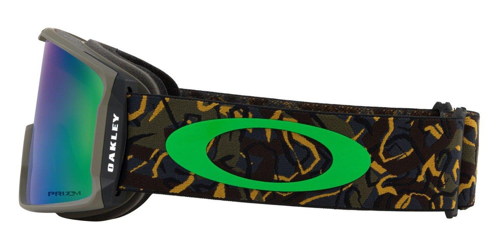 Oakley Goggles Line Miner Camo Vine Jungle / Prizm Snow Jade Iridium OO7070-38