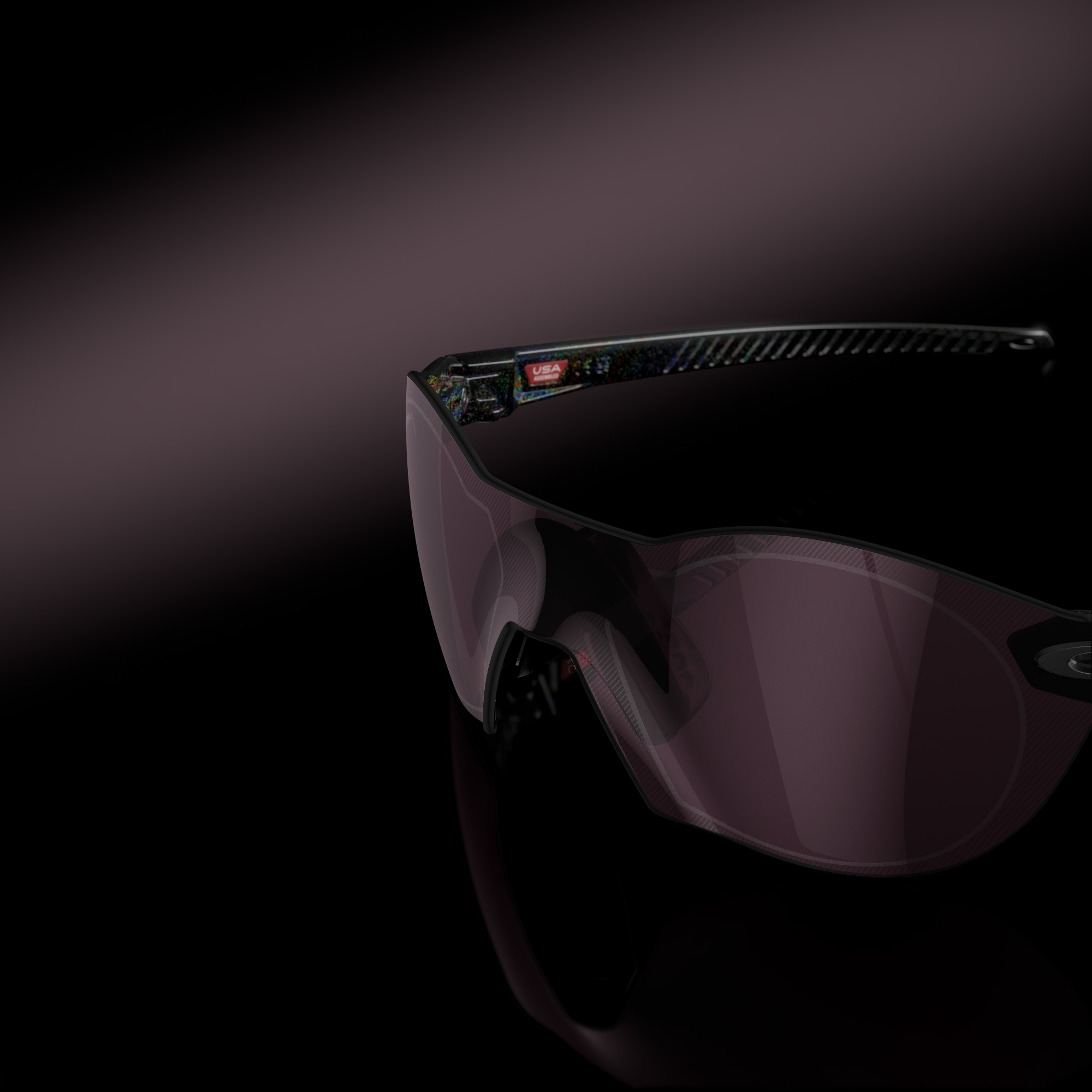 Oakley Sunglasses RE:SUBZERO Solstice Collection Dark Galaxy/Prizm Road Black OO9098-14
