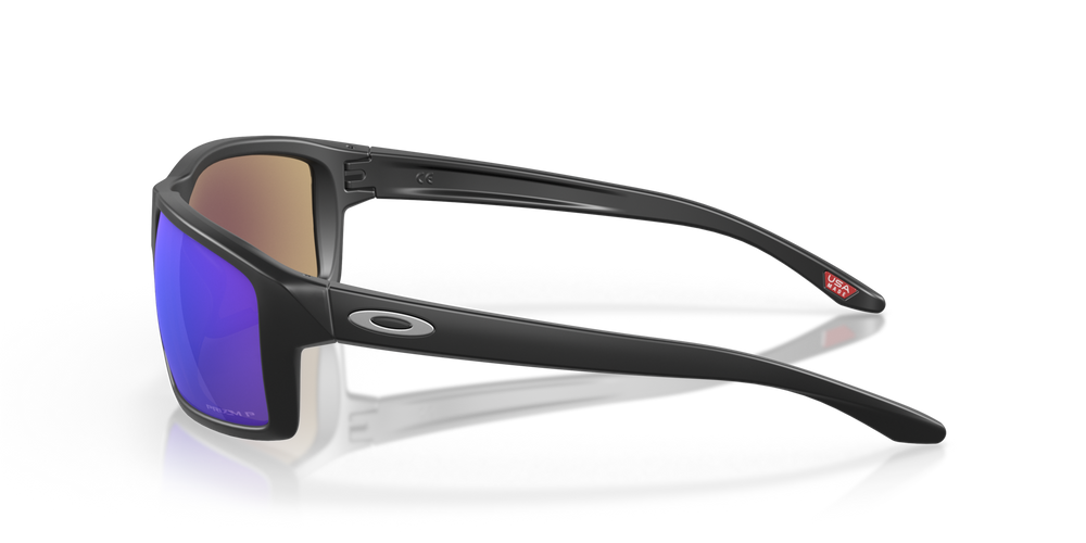 Oakley Okulary przeciwsłoneczne GIBSTON Matte Black/Prizm Sapphr Iridium Polarized OO9449-12