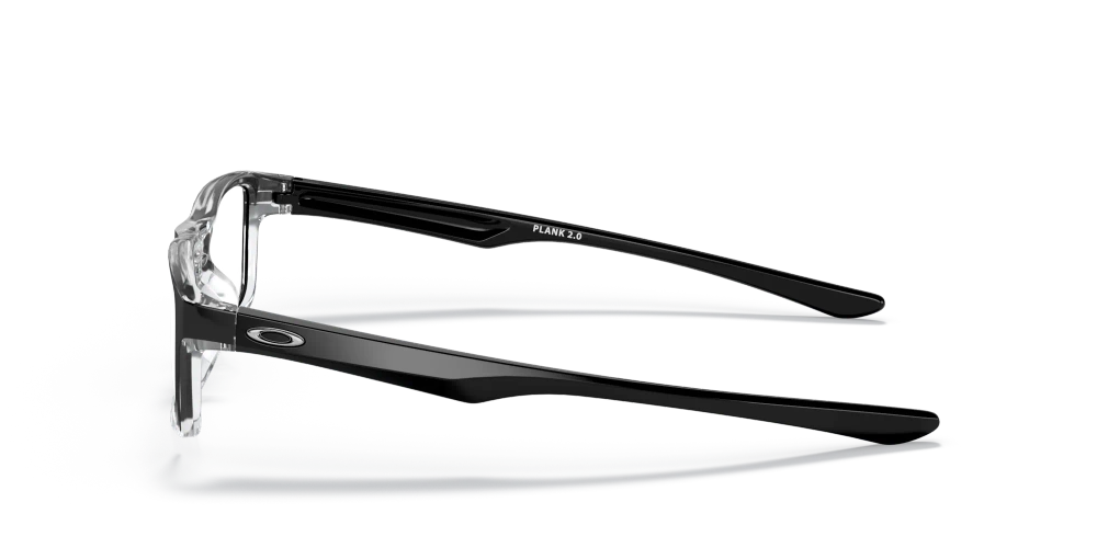 OAKLEY Optical Frame PLANK 2.0 Polished Black Clear Fade/Clear OX8081-12