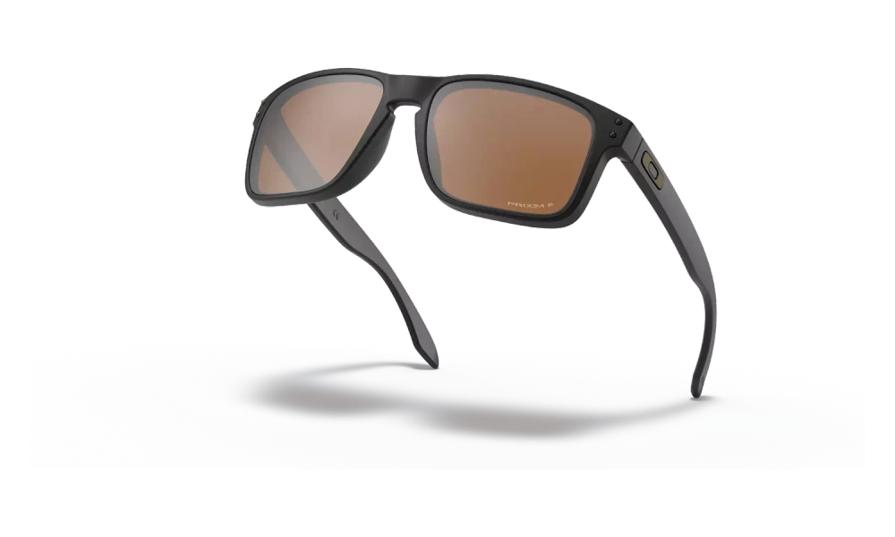 Oakley Okulary przeciwsłoneczne HOLBROOK Matte Black / Prizm Tungsten Polarized OO9102-D7