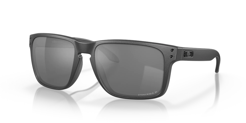 Oakley Sunglasses HOLBROOK XL Steel, Prizm Black Polarized OO9417-30
