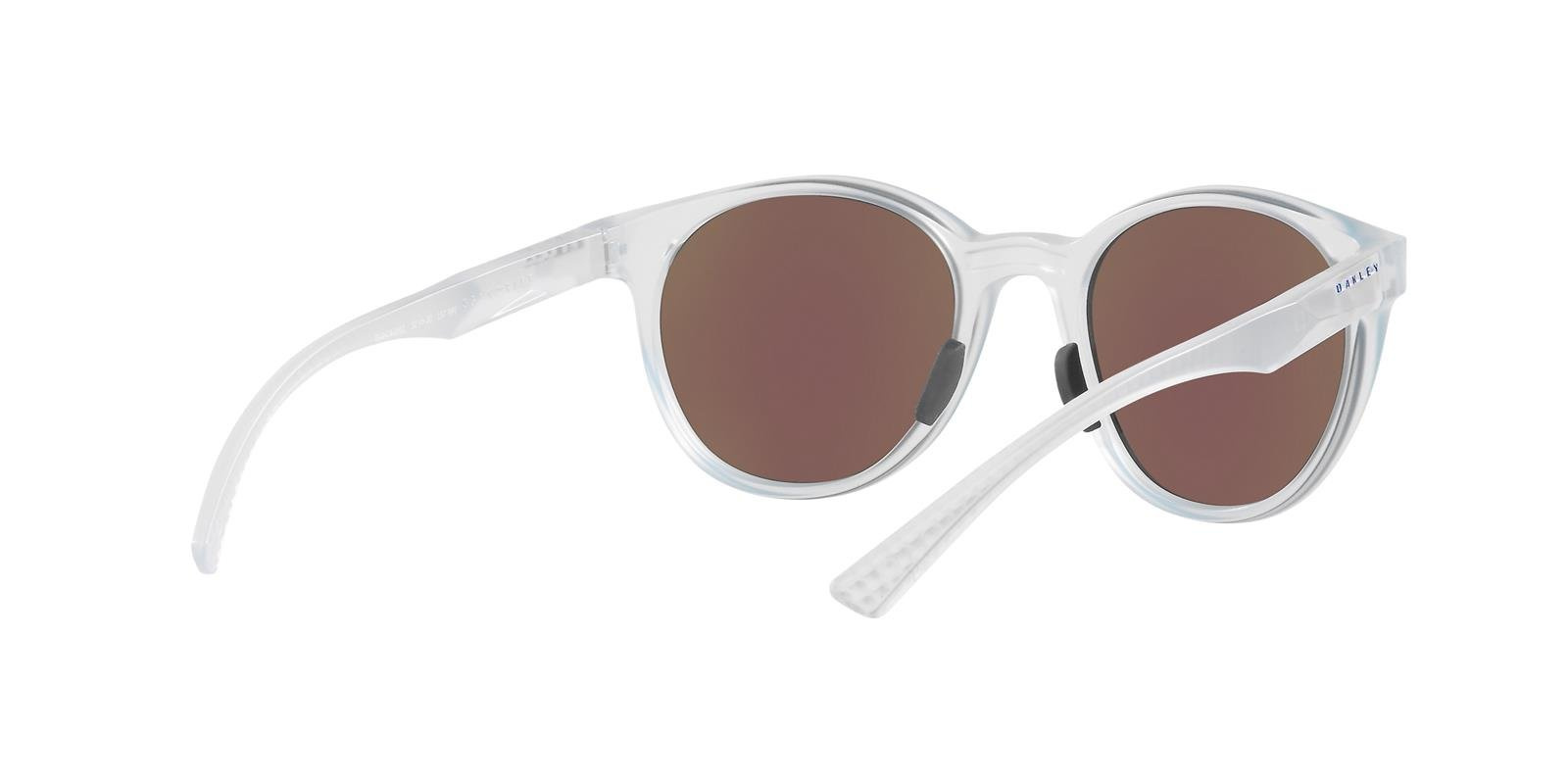 Oakley Okulary przeciwsłoneczne SPINDRIFT OO9474-04 Matte Clear, Prizm Sapphire