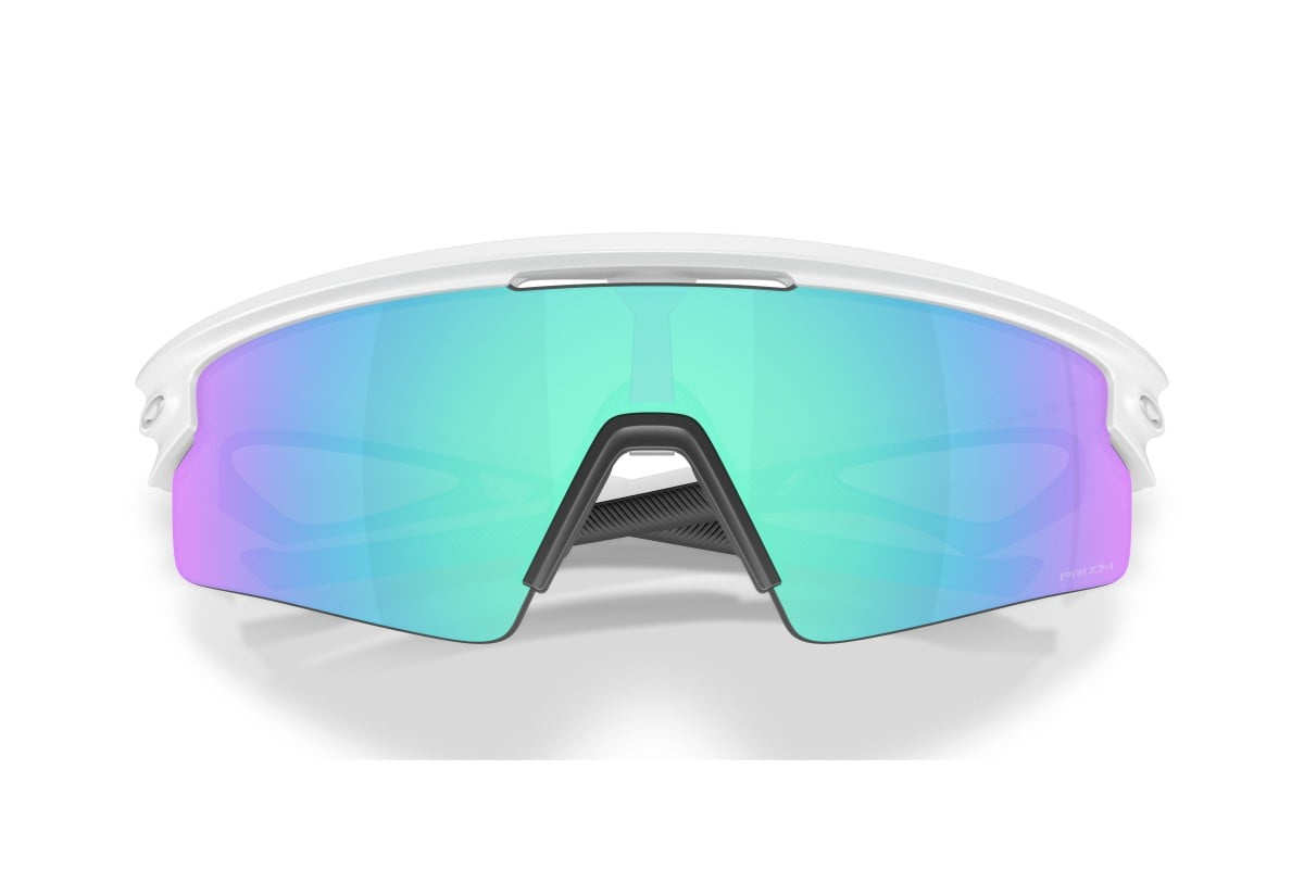 Oakley Okulary przeciwsłoneczne SPHAERA STRIKE Matte White / Prizm Sapphire OO9531-04
