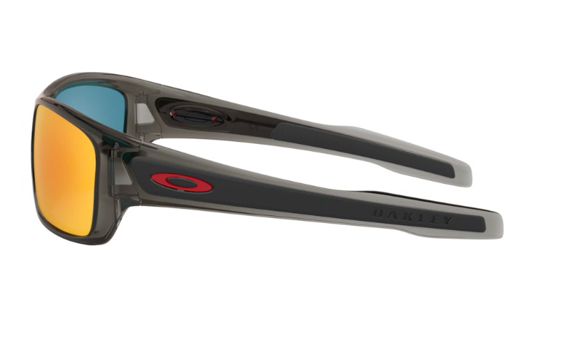 Oakley Okulary przeciwsłoneczne Dziecięce TURBINE XS Gray Smoke / Ruby Iridium OJ9003-04