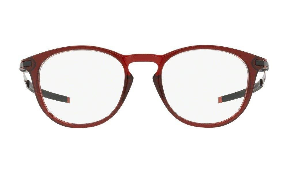 Oakley Oprawy korekcyjne PITCHMAN R Trans Brick Red/Clear OX8105-11