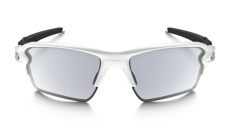 Oakley Sunglasses FLAK 2.0 XL Polished White/Photochromic Clear-Black Iridium OO9188-51
