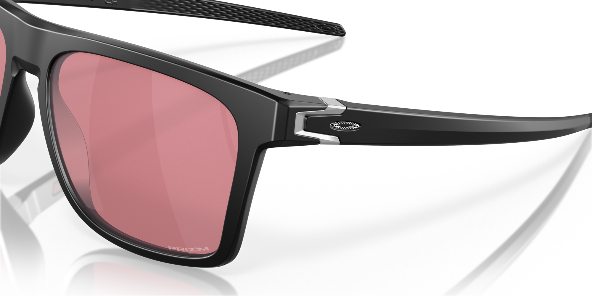 Oakley Okulary przeciwsłoneczne LEFFINGWELL Matte Black / Prizm Dark Golf OO9100-09