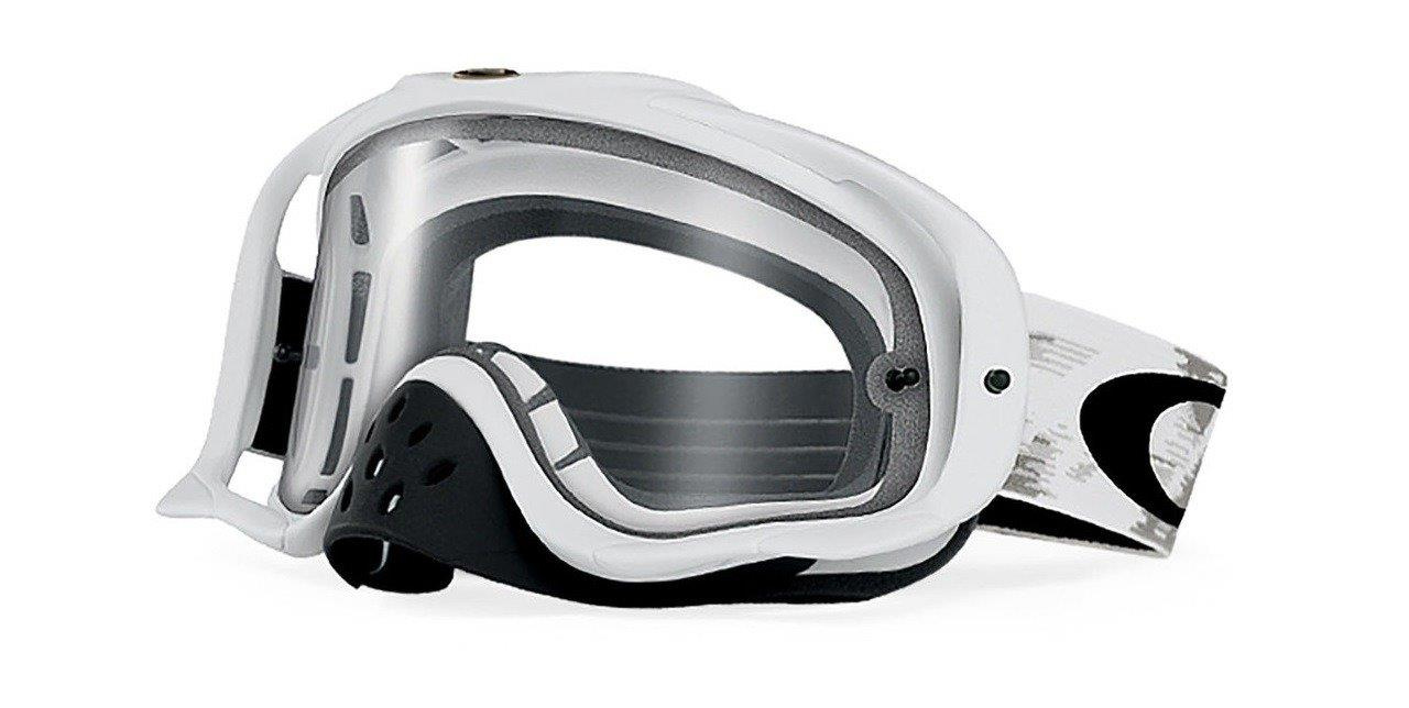 Gogle CROWBAR MX/MTB Matte White/Clear 59-457