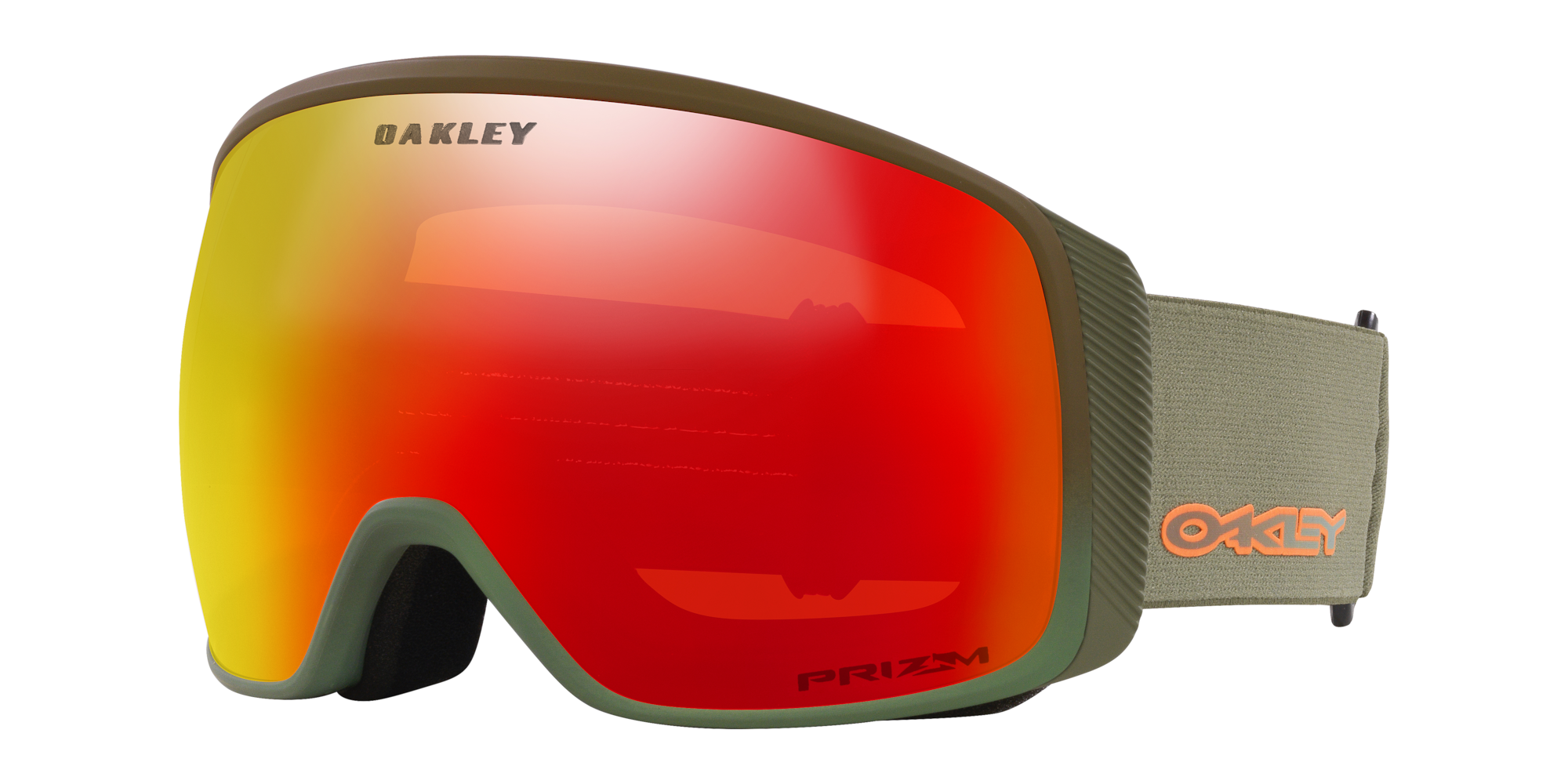 Oakley Gogle FLIGHT TRACKER L Forged Iron Fog / Prizm Torch Iridium OO7104-74