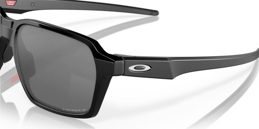 Oakley Okulary przeciwsłoneczne PARLAY Matte Black/Prizm Black Polarized OO4143-04