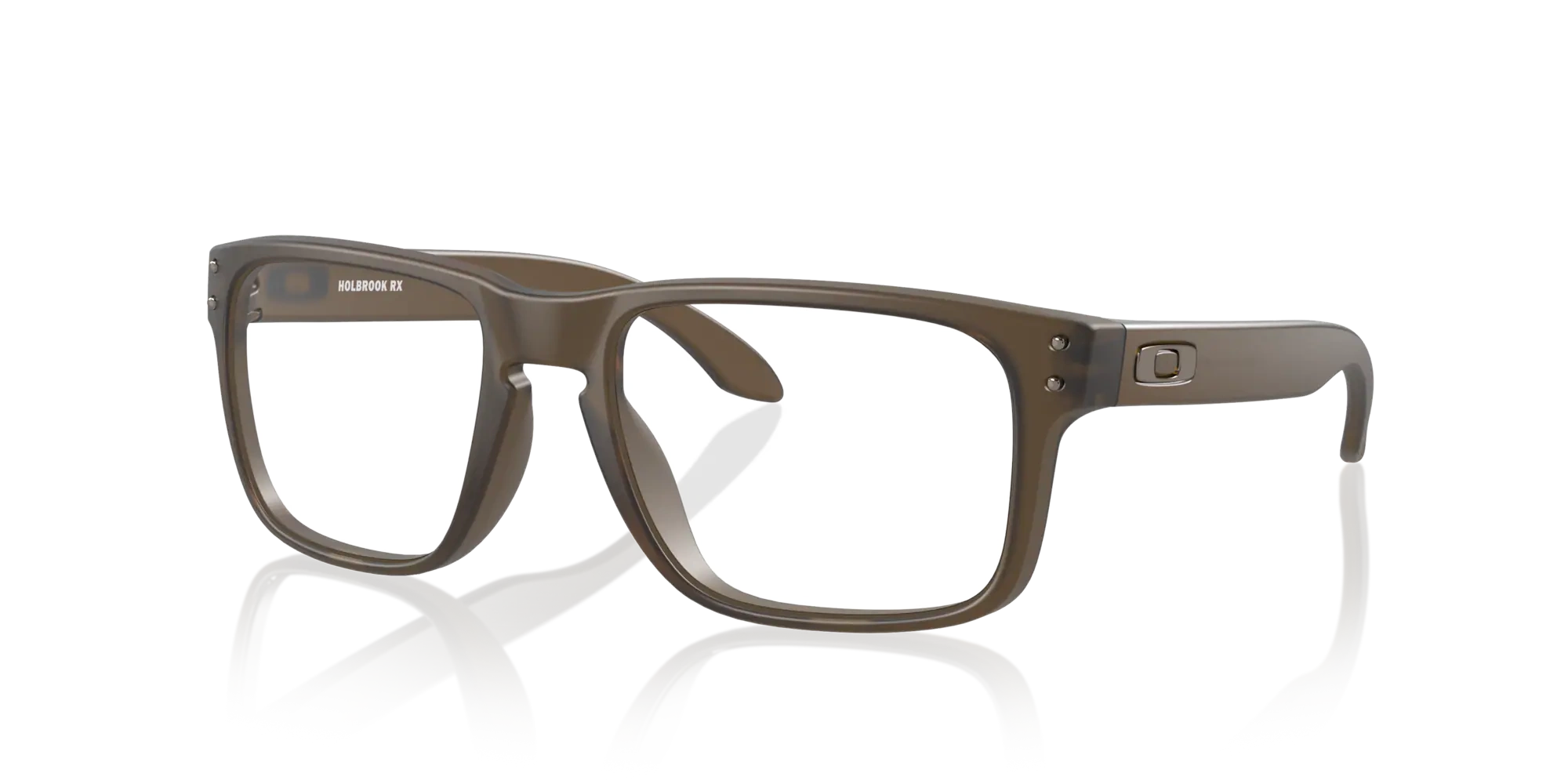 Oakley Okulary korekcyjne HOLBROOK RX Satin Brown Smoke OX8156-11
