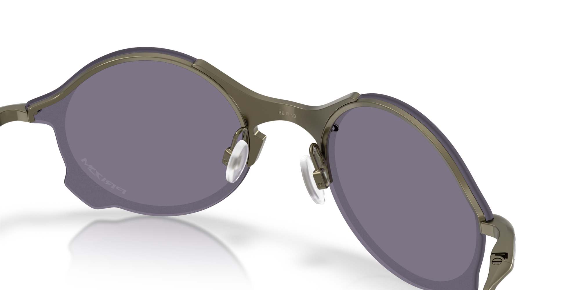 Oakley Okulary przeciwsłoneczne TAILEND TI Satin Carbon / Prizm Grey OO6026-01