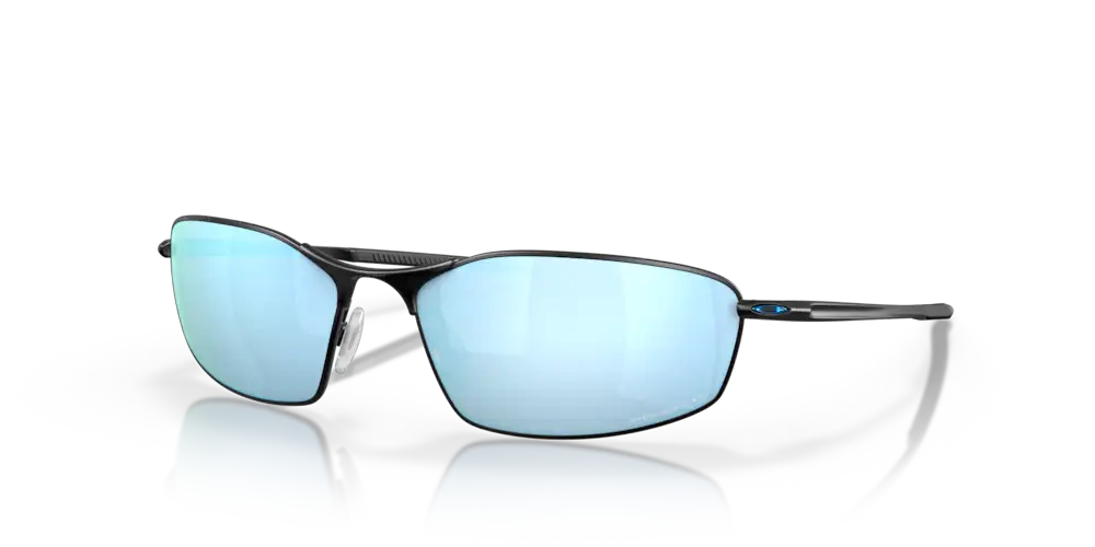Oakley Okulary przeciwsłoneczne WHISKER Satin Black, Prizm Deep Water Polarized OO4141-11