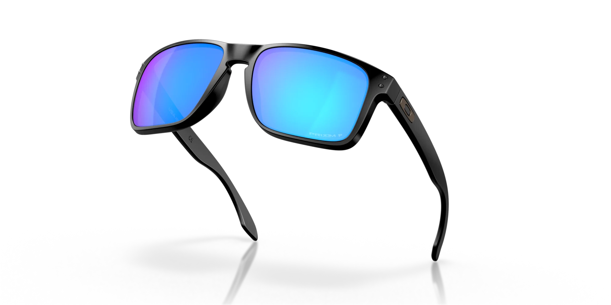 Oakley Sunglasses HOLBROOK XL Matte Black/Prizm Sapphire Polarized OO9417-21