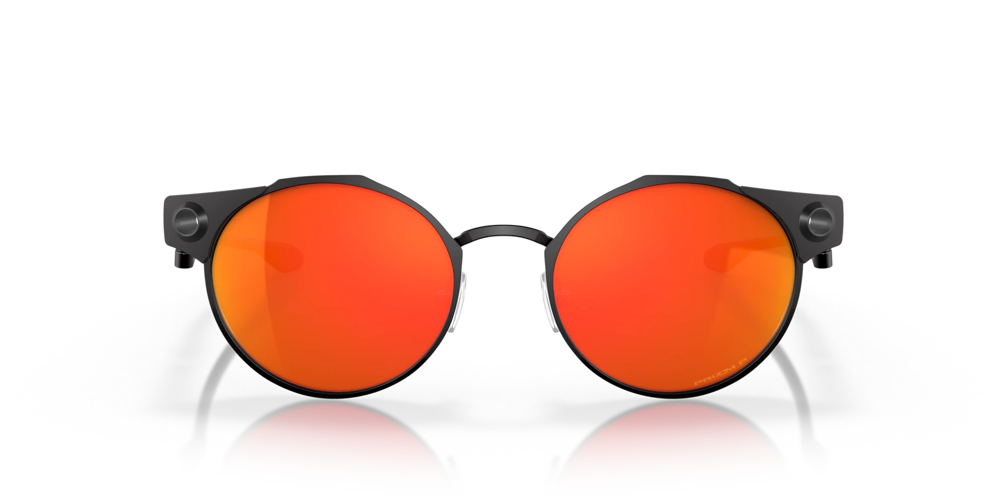 Oakley Sunglasses DEADBOLT Satin Black/Prizm Ruby Polar OO6046-07