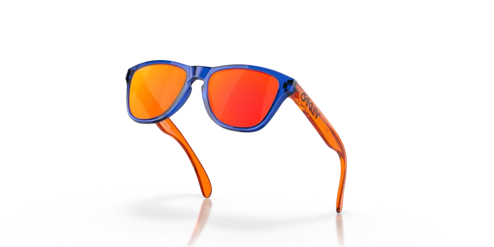 Oakley Okulary przeciwsłoneczne Dziecięce FROGSKINS XXS Crystal Blue, Prizm Ruby OJ9009-06