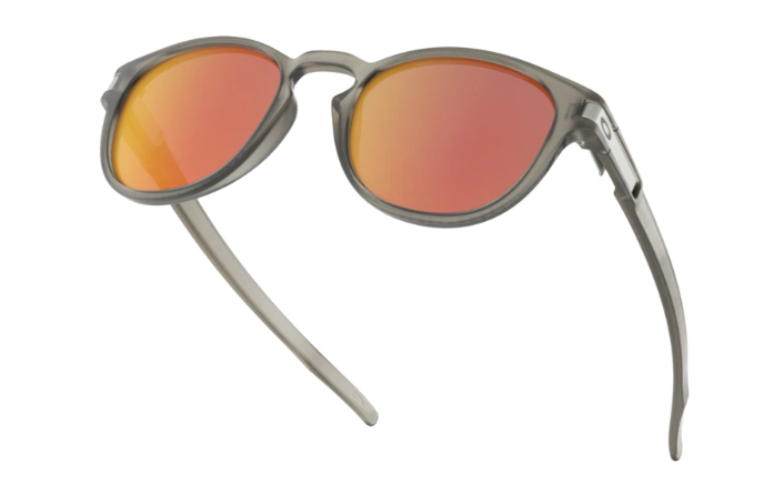 OAKLEY Sunglasses LATCH Matte Gray Ink / Rubby Iridium OO9265-15
