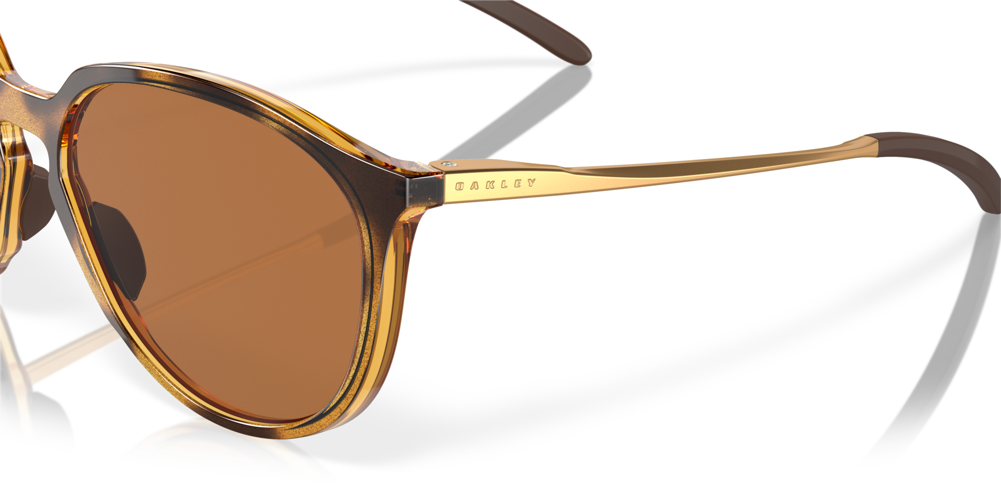 Oakley Okulary przeciwsłoneczne SIELO Polished Brown Tortoise/Prizm Bronze Polarized OO9288-03