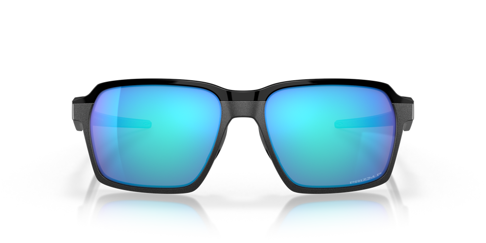 Oakley Sunglasses PARLAY Steel/Prizm Sapphire Polarized OO4143-05