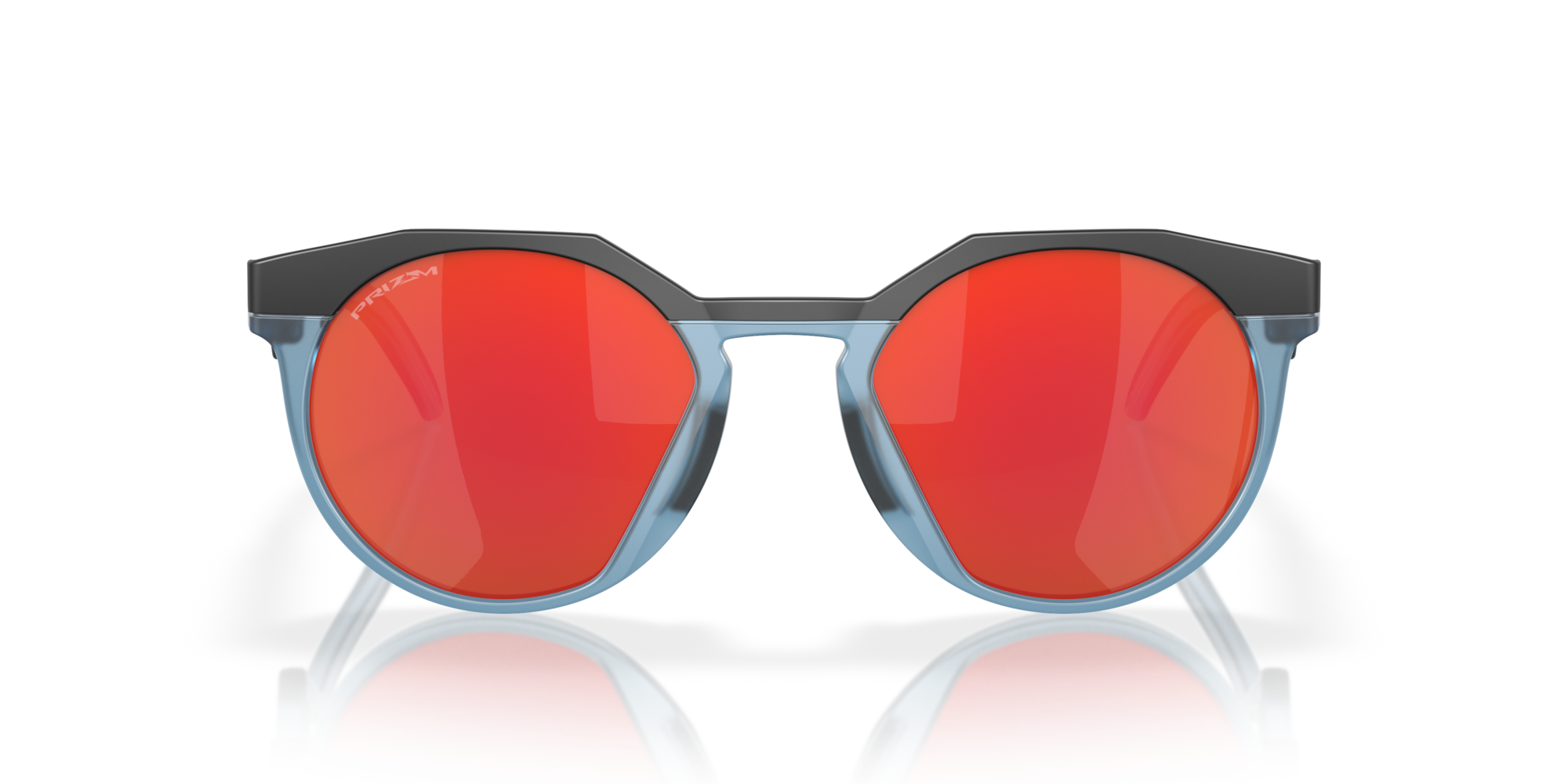 Oakley Okulary przeciwsłoneczne HSTN Community Collection Matte Black/Prizm Ruby OO9242-08