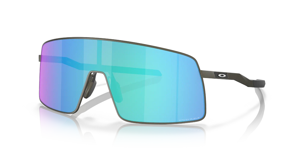 Oakley Okulary przeciwsłoneczne SUTRO TI Satin Lead / Prizm Sapphire OO6013-04