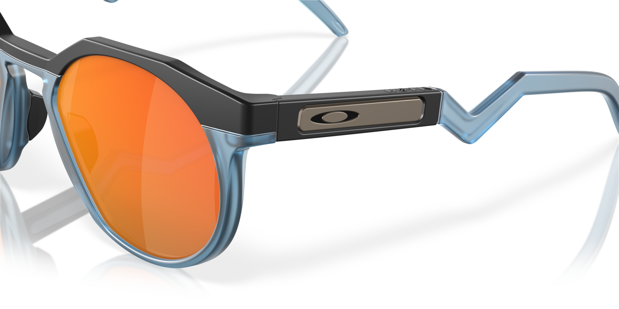 Oakley Sunglasses HSTN Community Collection Matte Black/Prizm Ruby OO9242-08