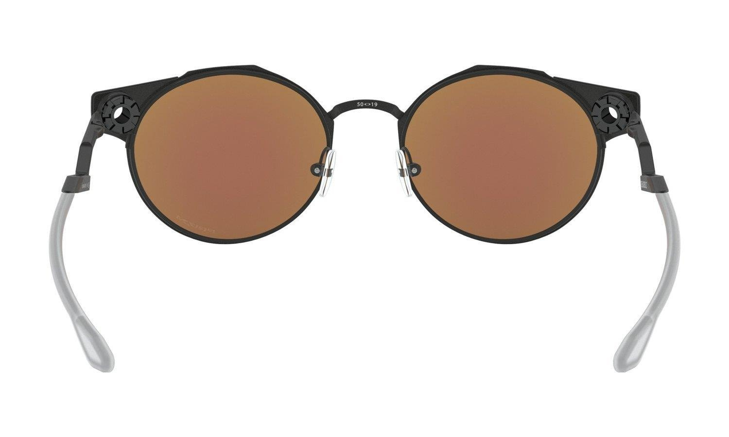 Oakley Okulary przeciwsłoneczne DEADBOLT Satin Light Steel/Prizm Sapphire OO6046-02