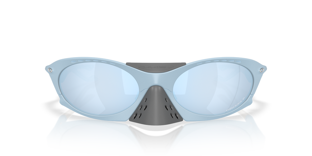 Oakley Okulary przeciwsłoneczne PLANTARIS Matte Stonewash/Prizm Deep Water Polarized OO9437-04