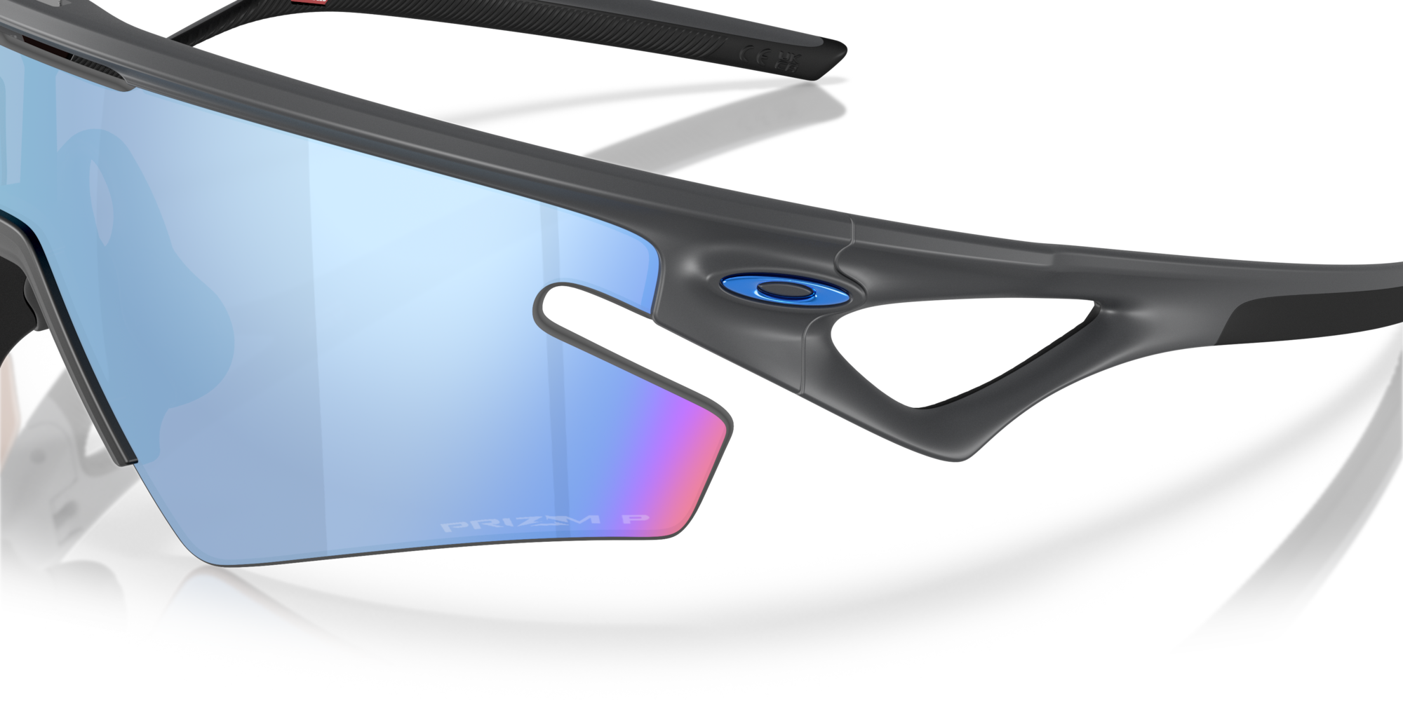 Oakley Okulary przeciwsłoneczne Sphaera Slash Matte Carbon / Prizm Deep Water Polarized OO9499-11