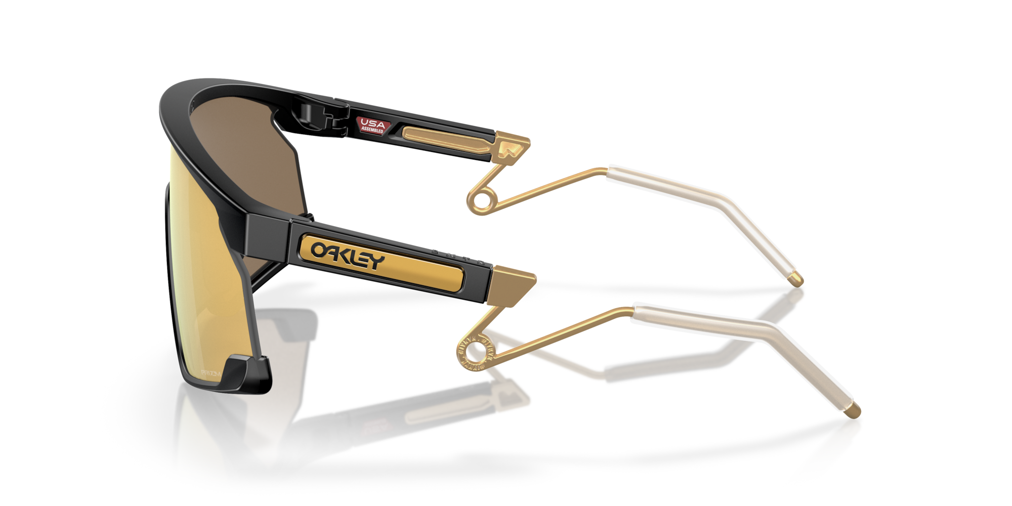 Oakley Sunglasses BXTR METAL Matte Black / Prizm 24k OO9237-02