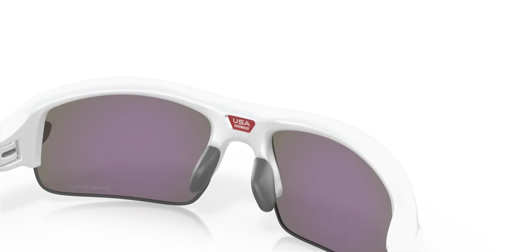 Oakley Sunglasses Junior FLAK XXS Matte White, Prizm Jade OJ9008-08