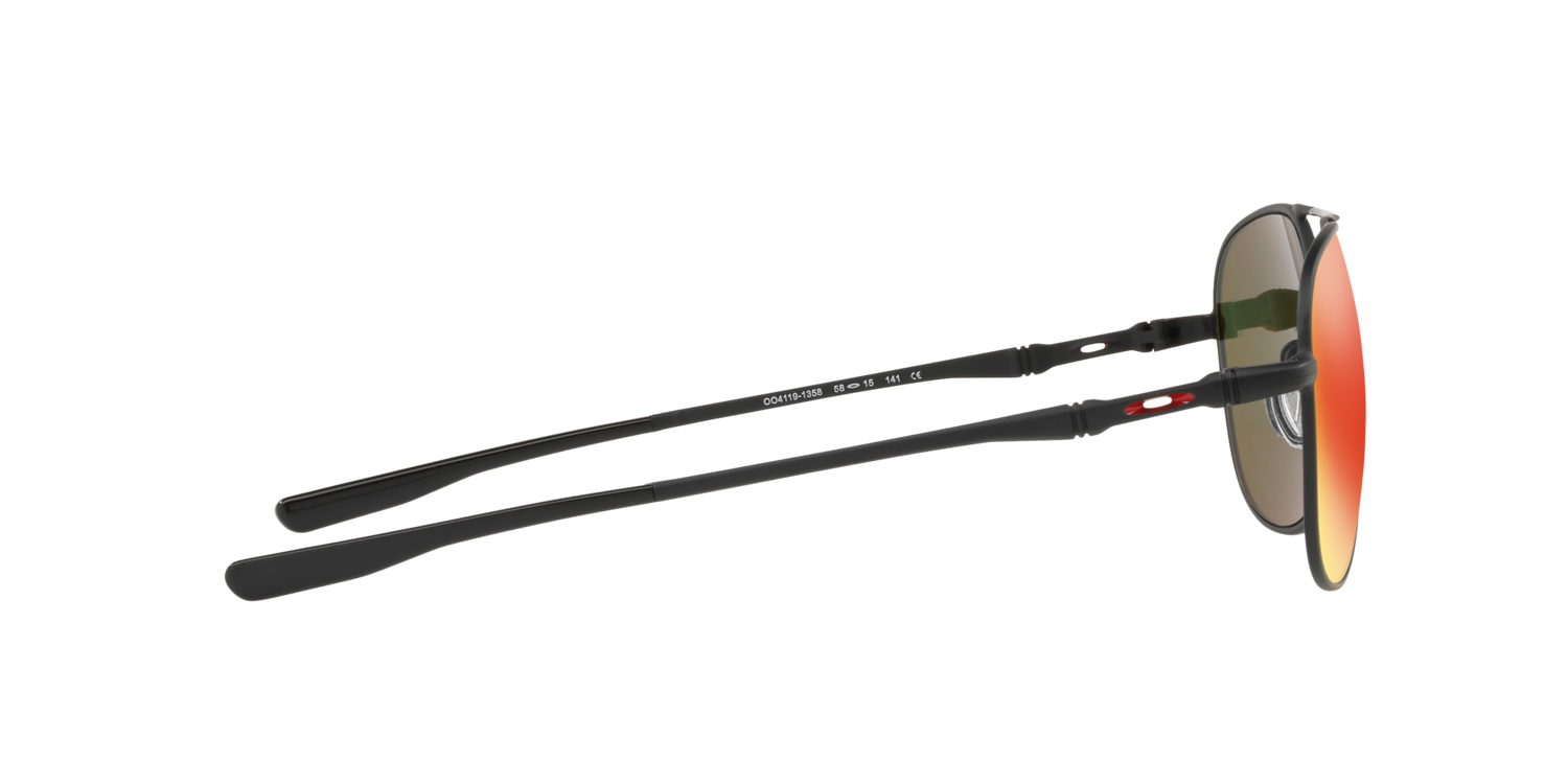 Oakley ELMONT M & L Satin Black/Prizm Ruby OO4119-13