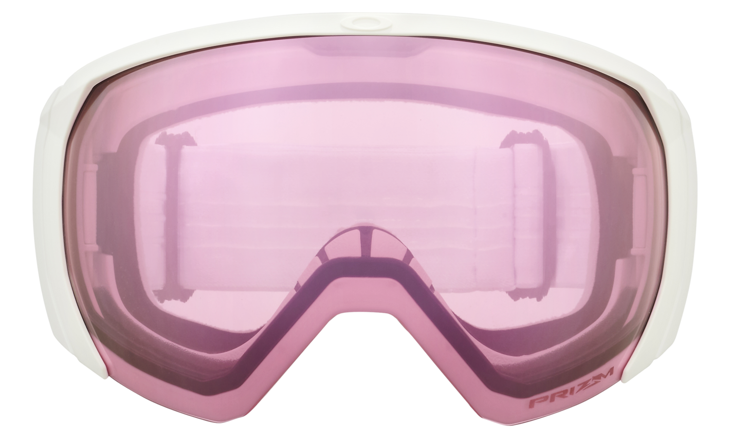 OAKLEY Gogle Snow FLIGHT PATH L Factory Pilot White/Prizm Snow Hight Intensity Pink OO7110-14