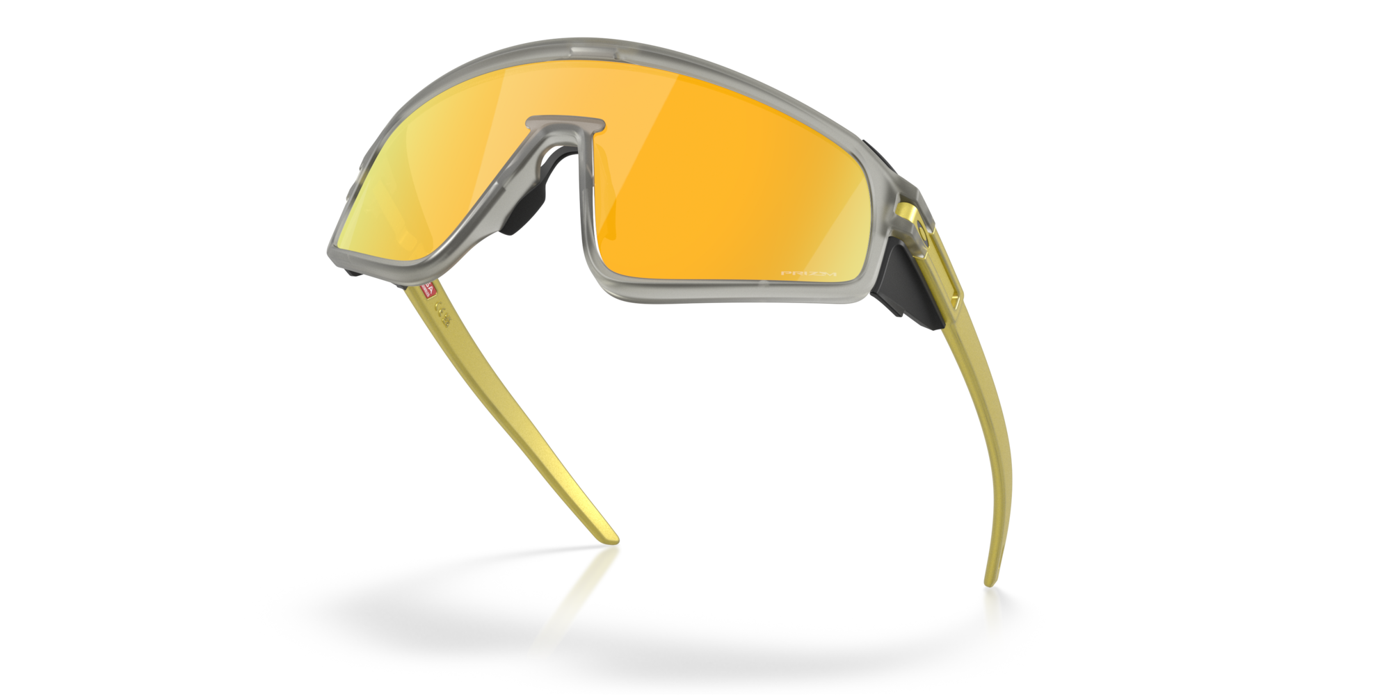 Oakley Okulary przeciwsłoneczne Latch Panel Matte Grey Ink / Prizm 24k OO9404-24