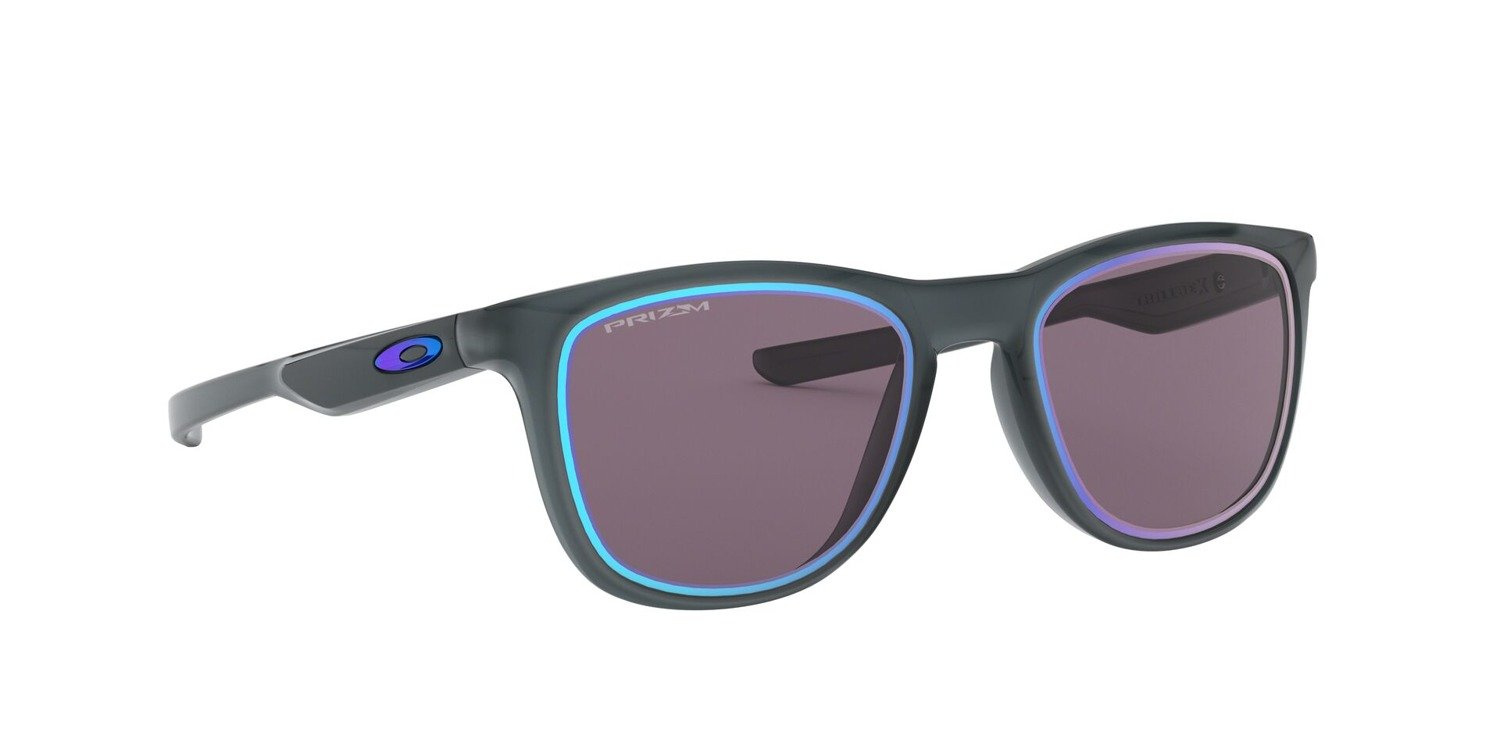 Oakley Sunglasses TRILLBE X Matte Crystal Black/Prizm Grey Sapphire Alt Iridiu OO9340-15