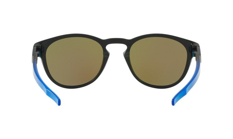 Oakley Sunglasses LATCH PRIZM™ SAPPHIRE FADE COLLECTION Matte Black / Prizm Sapphire Polarized OO9265-1853