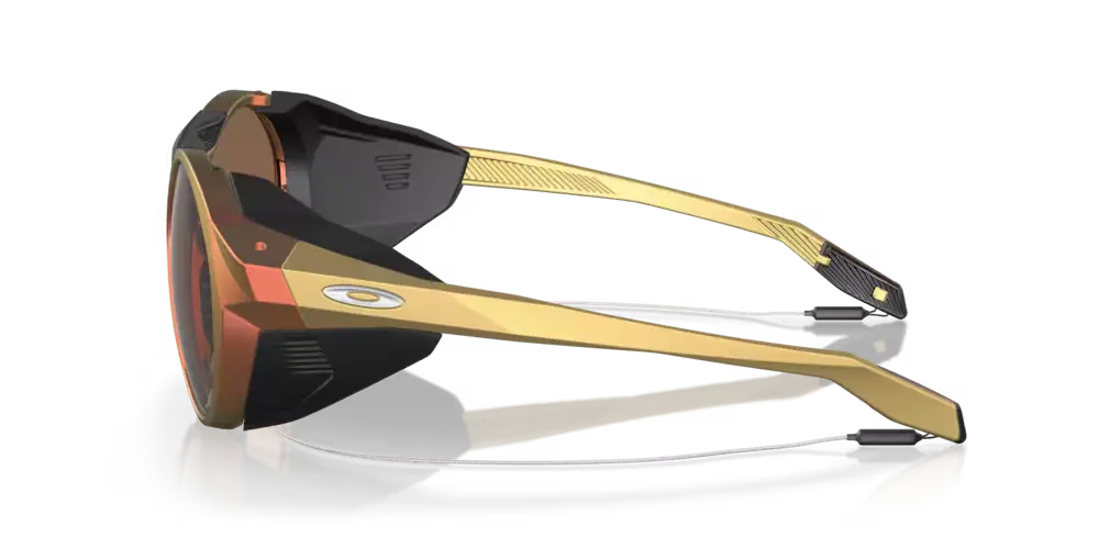 Oakley Okulary przeciwsłoneczne CLIFDEN Coalesce Collection Matte Red Gold Colorshift / Prizm Bronze OO9440-23