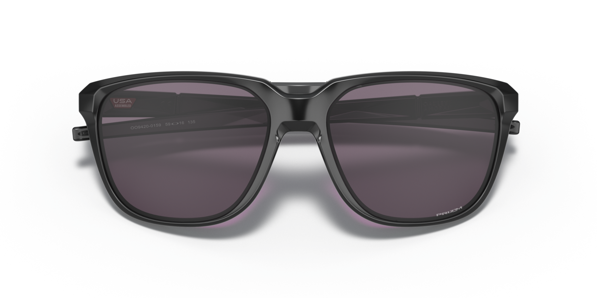Oakley Okulary przeciwsłoneczne ANORAK Polished Black/Prizm Grey OO9420-01