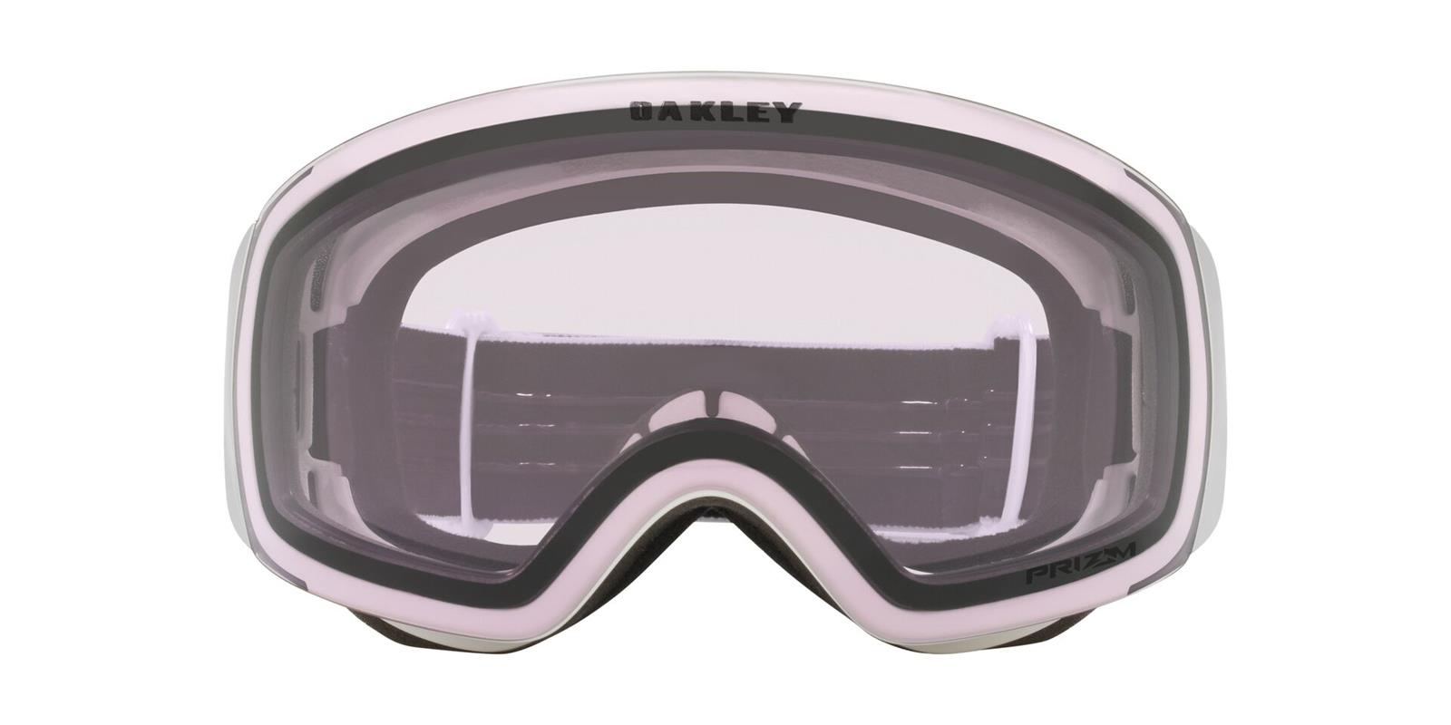 OAKLEY Gogle zimowe FLIGHT DECK M Matte White/Prizm Snow Clear OO7064-A8