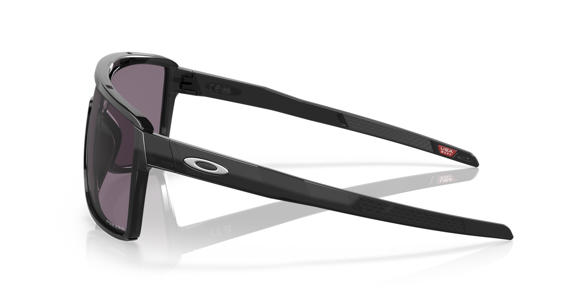 Oakley Okulary przeciwsłoneczne Catel Black Ink, Prizm Grey OO9147-01