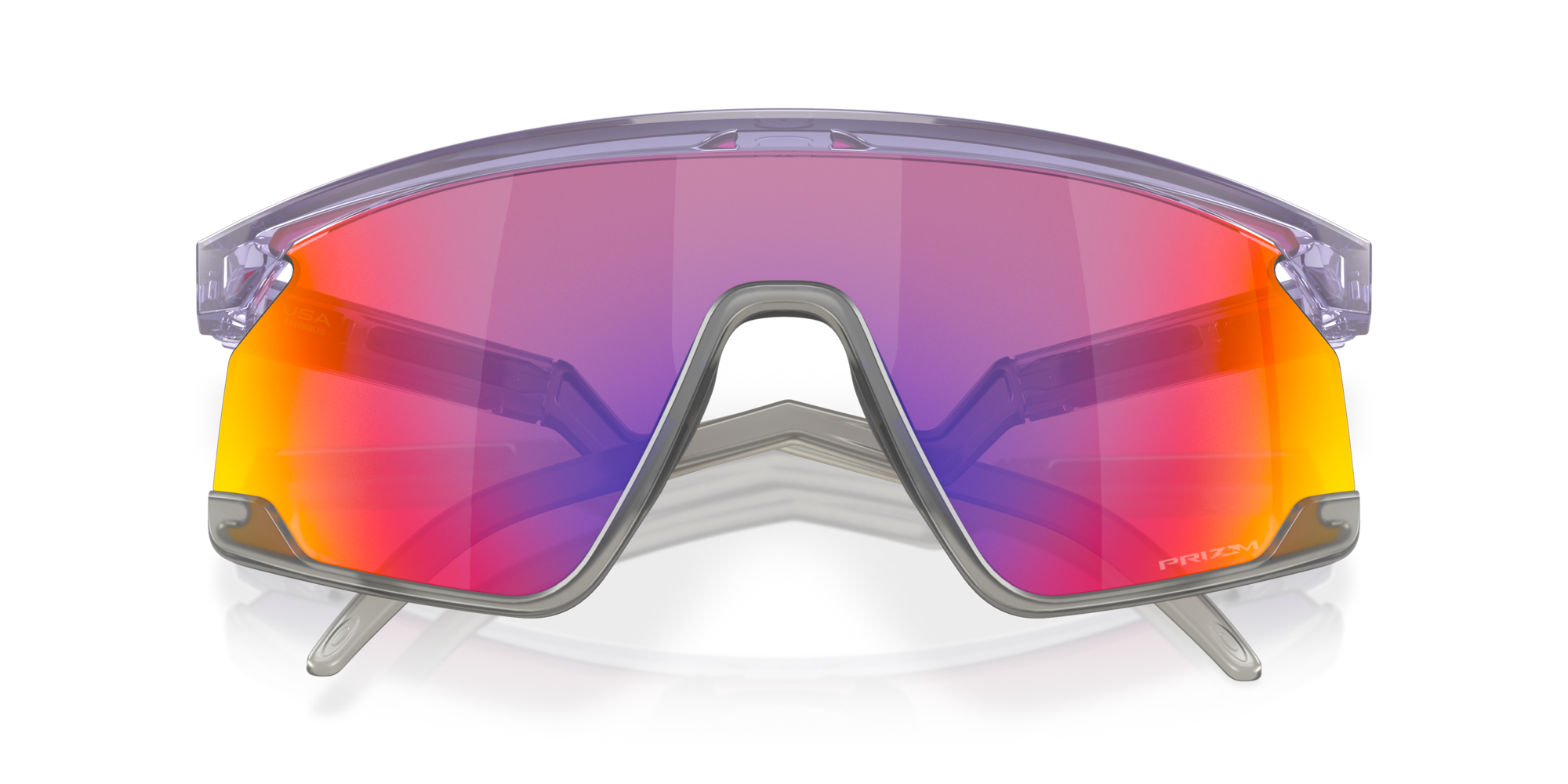 Oakley Okulary przeciwsłoneczne BXTR Translucent Lilac/Prizm Road OO9280-07