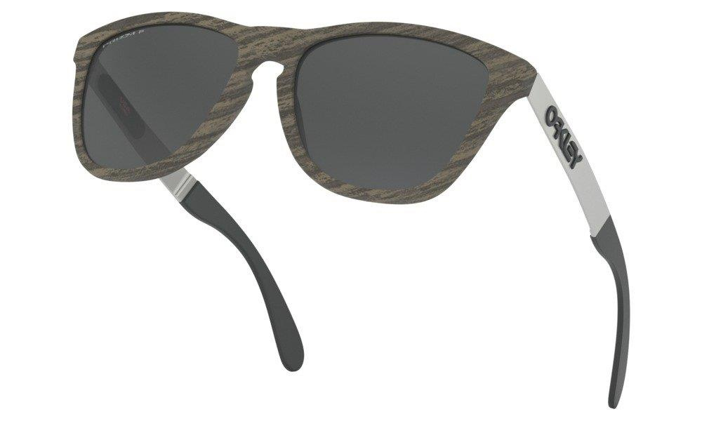 Oakley Sunglasses FROGSKINS MIX Woodgrain/Prizm Black Polarized OO9428-07