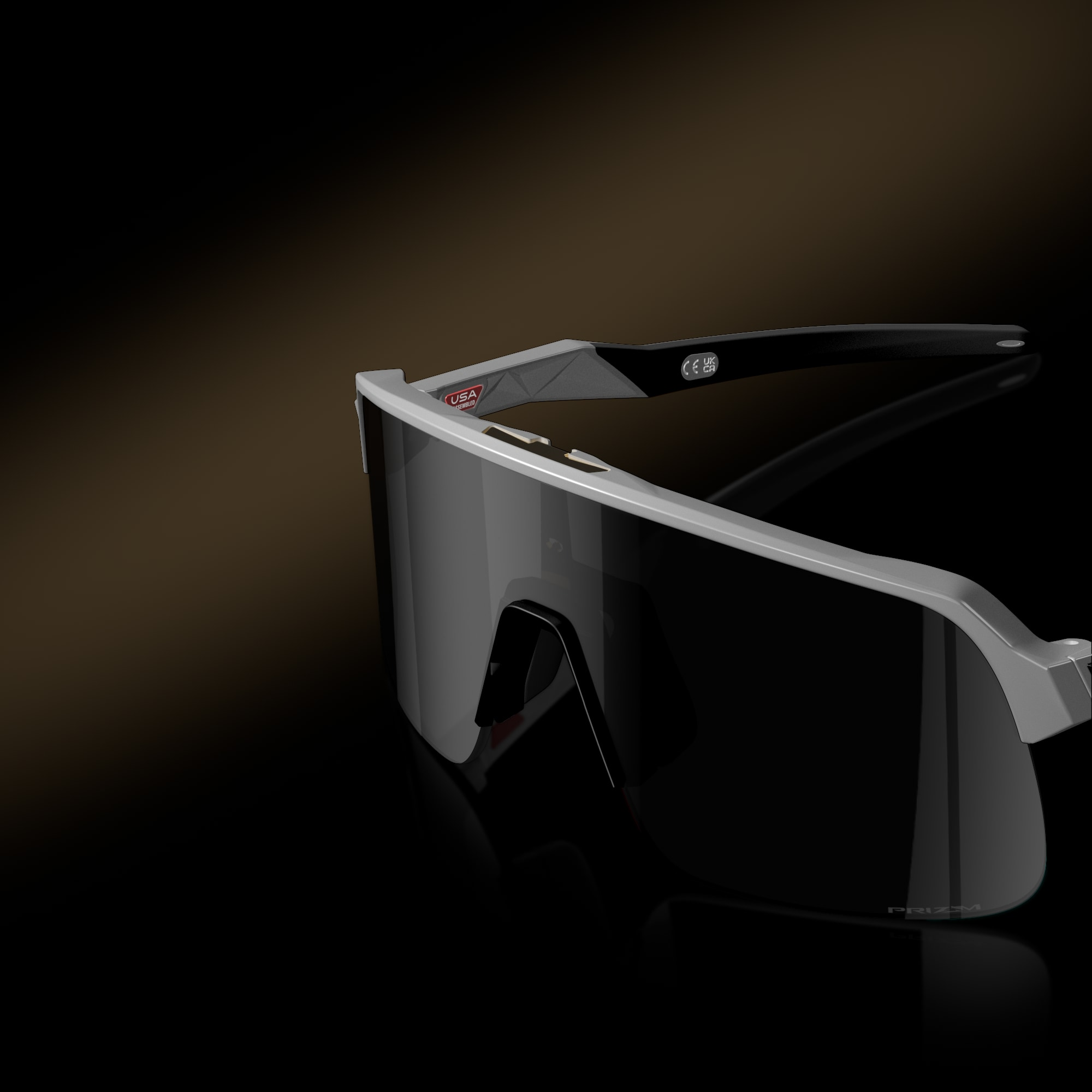 Oakley Okulary przeciwsłoneczne Players Collection SUTRO LITE S Matte white / Prizm black OO9496-13