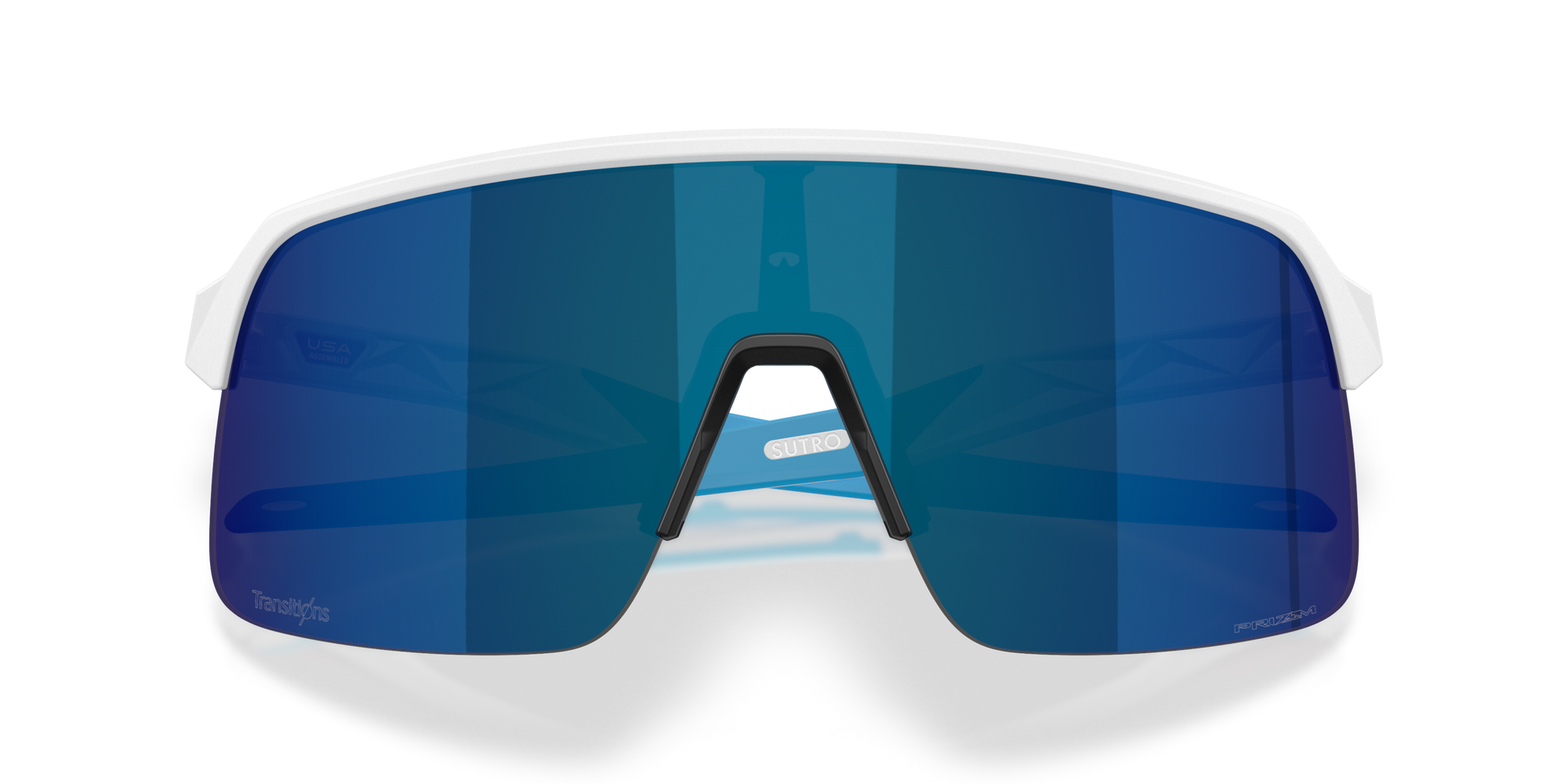 Oakley Sunglasses SUTRO LITE Matte White/Prizm Transitions Cobalt OO9463-C9
